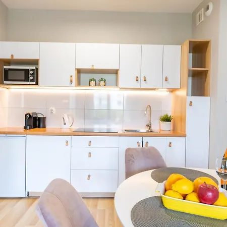 Apartmán Marina - Przy Jeziorze, Taras, Tv55