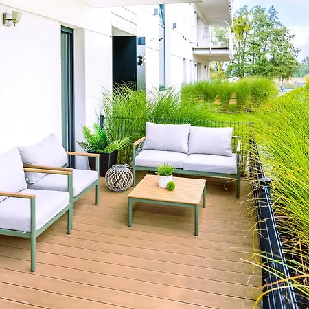 Lejlighed Marina - Przy Jeziorze, Taras, Tv55