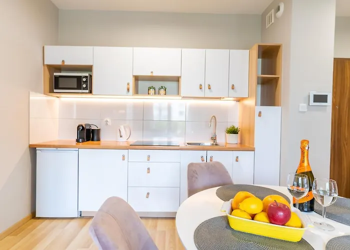 Apartament Marina - Przy Jeziorze, Taras, Tv55