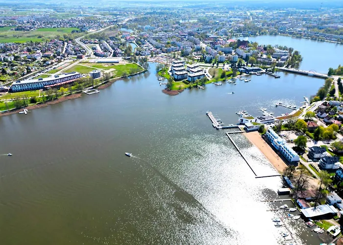 Apartament Marina - Przy Jeziorze, Taras, Tv55